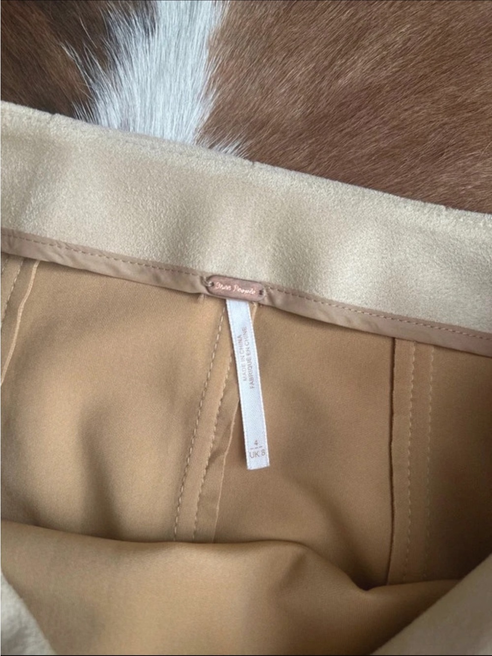 Free People Ruched Front Mini Skirt - Picture 4 of 4